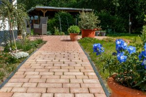 Pflasterarbeiten Pension Mönchgut