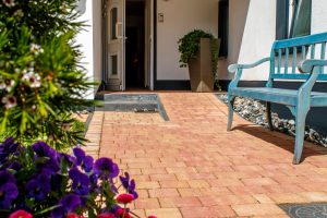 Pflasterarbeiten Pension Mönchgut